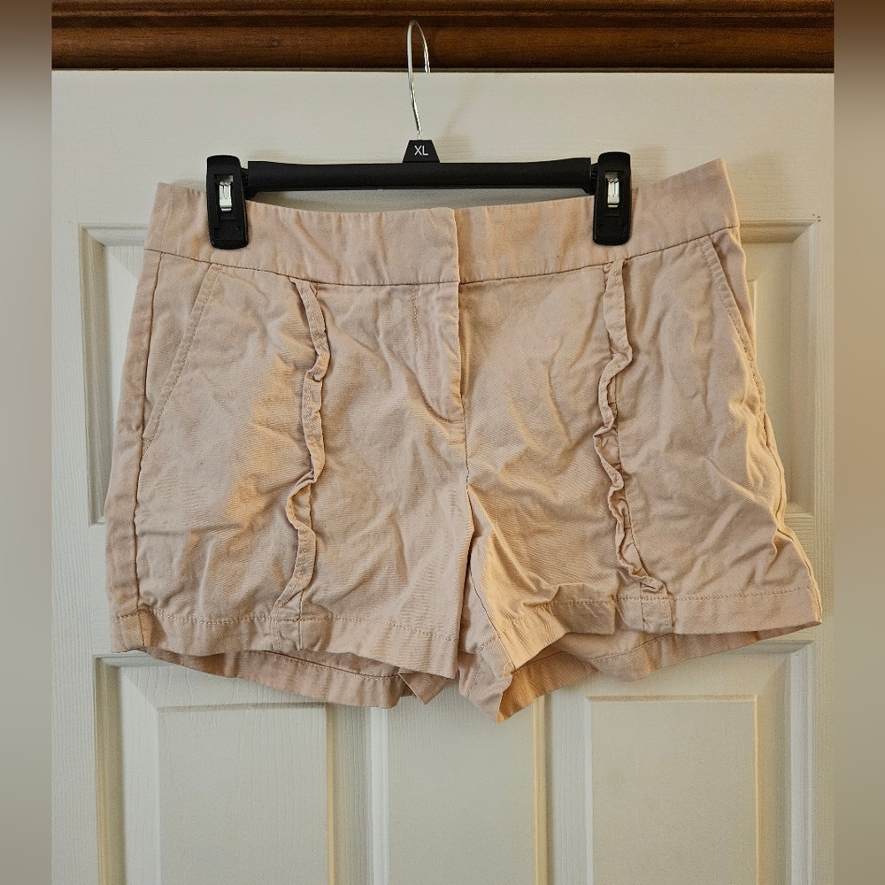 Loft Outlet peachy/pinky shorts size 8